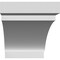 Ekena Millwork 3 1/2-in. W x 36-in. D x 40-in. H Merced Architectural Grade PVC Knee Brace BRCP035X36X40MRC - alternate 2